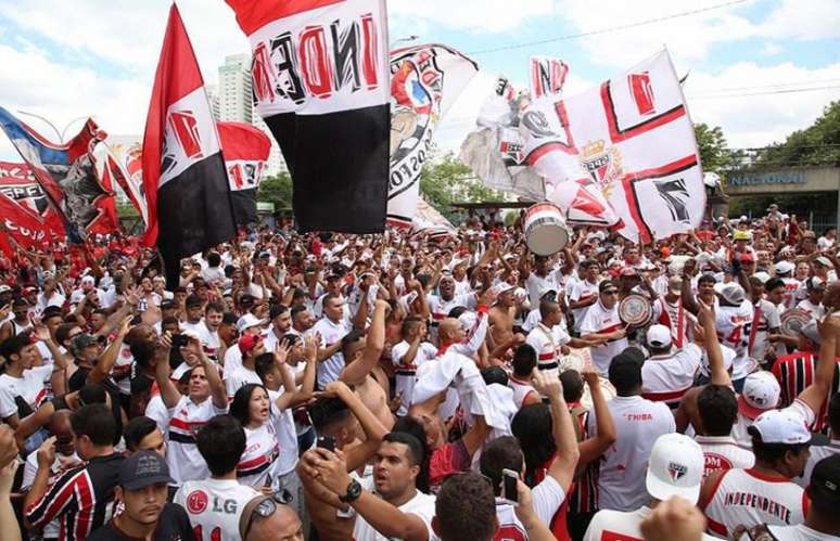 Independente, a principal organizada do São Paulo, convocou protesto para a manhã do próximo sábado (Foto: Rubens Chiri/São Paulo)