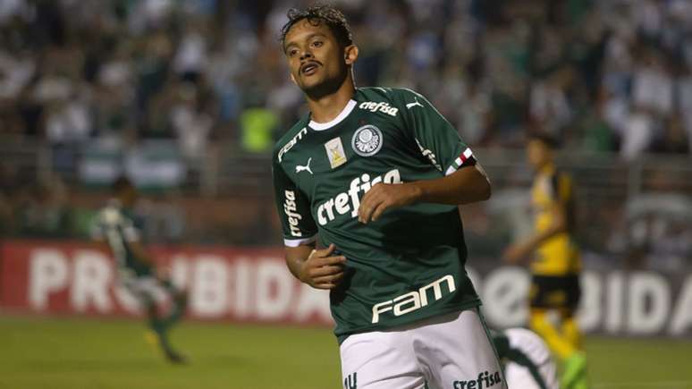 Gustavo Scarpa em ação pelo Palmeiras (Foto: Flavio Hopp/Lancepress!)