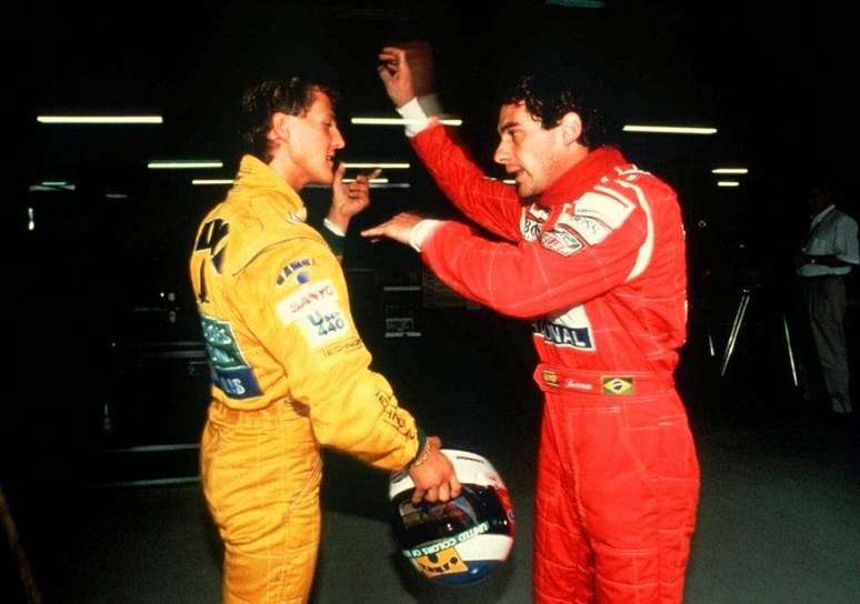 S de Schumacher ou de Senna? Quem tem a primazia da letra S na história da Fórmula 1.