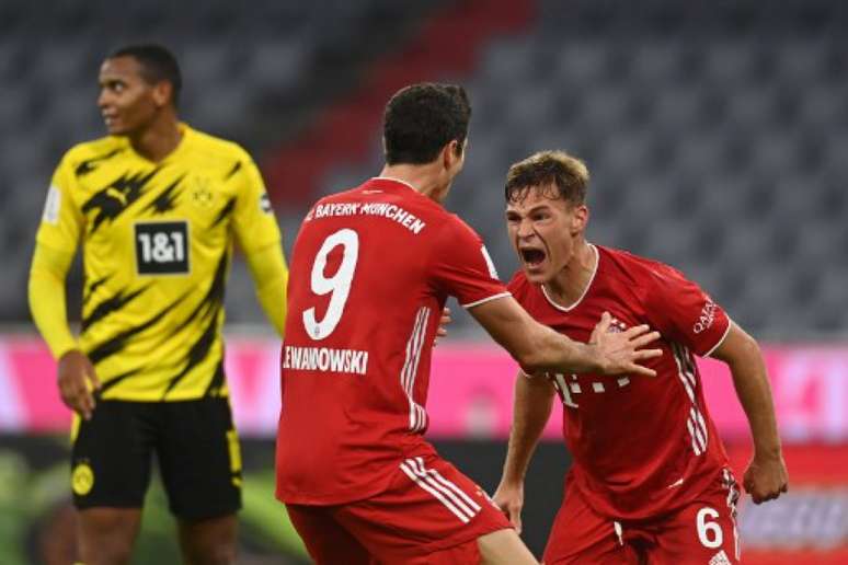 Bayern bateu o Borussia Dortmund na quarta-feira pela Supercopa da Alemanha (Foto: CHRISTOF STACHE / AFP)