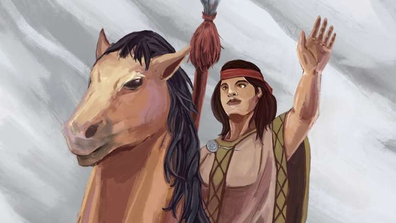 Nos &uacute;ltimos tempos, muitas jovens passaram a adotar fantasias de Janequeo, em vez da Mulher Maravilha