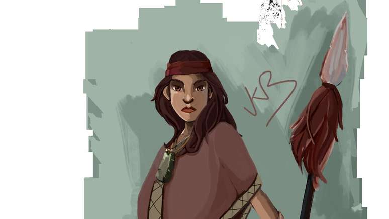 `Quando a montei, a primeira coisa que me veio &agrave; cabe&ccedil;a foi a busca por vingan&ccedil;a. Mas &agrave; medida em que a estudava, compreendi que ia mais longe. Ela queria um tratamento digno para a sua gente`, diz o desenhista Lukas Bravo Nicol&aacute;s