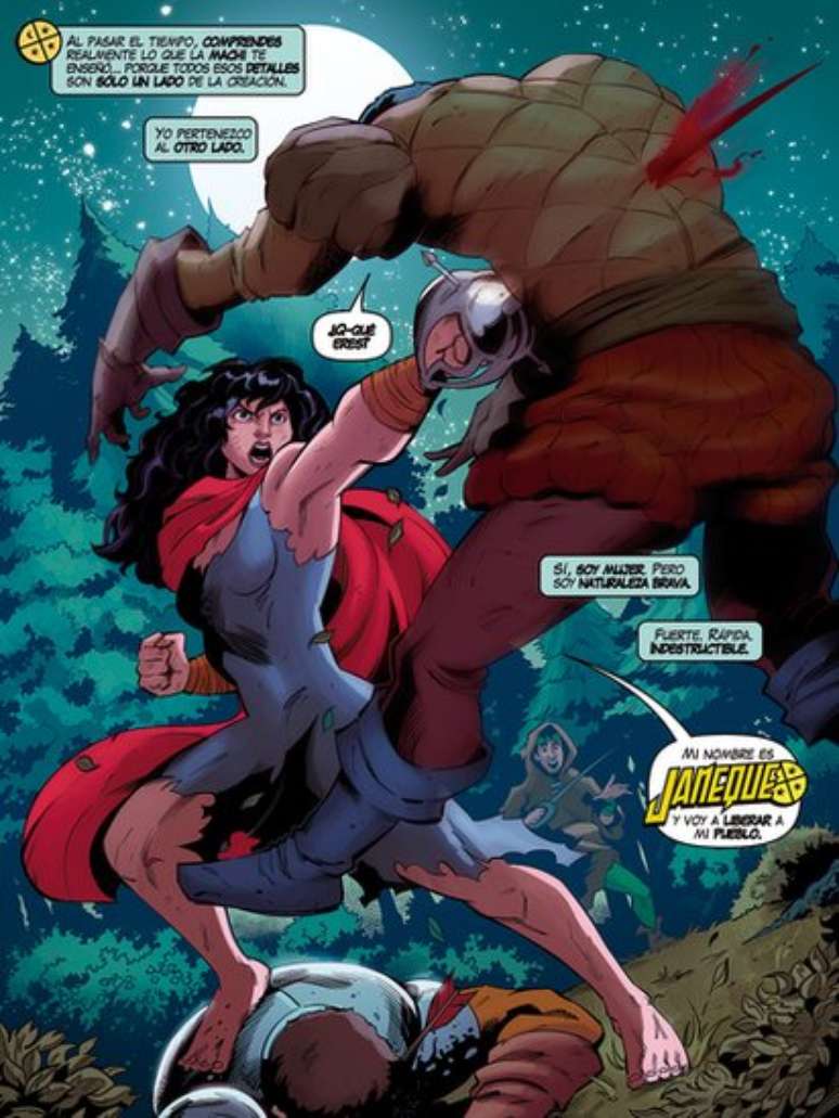 Mais de 3 mil pessoas foram ao lan&ccedil;amento da hist&oacute;ria em quadrinhos da ind&iacute;gena que enfrenta os conquistadores espanh&oacute;is