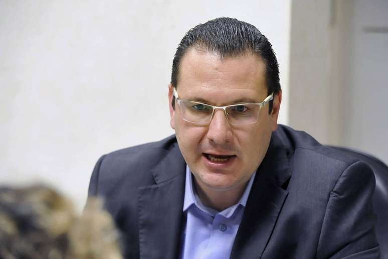 O deputado estadual Rafa Zimbaldi (PL), durante sessão na Assembleia Legislativa de São Paulo