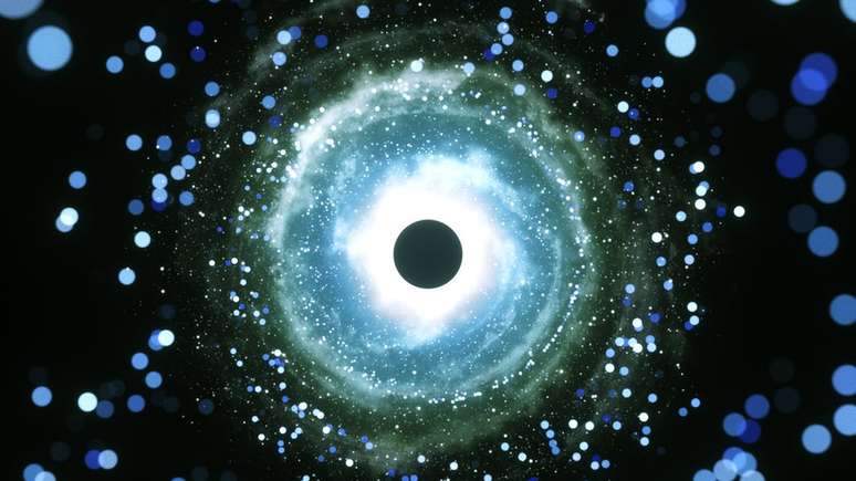Pesquisa recente desenhou vários cenários nos quais a vida ao redor de um buraco negro poderia ser viável
