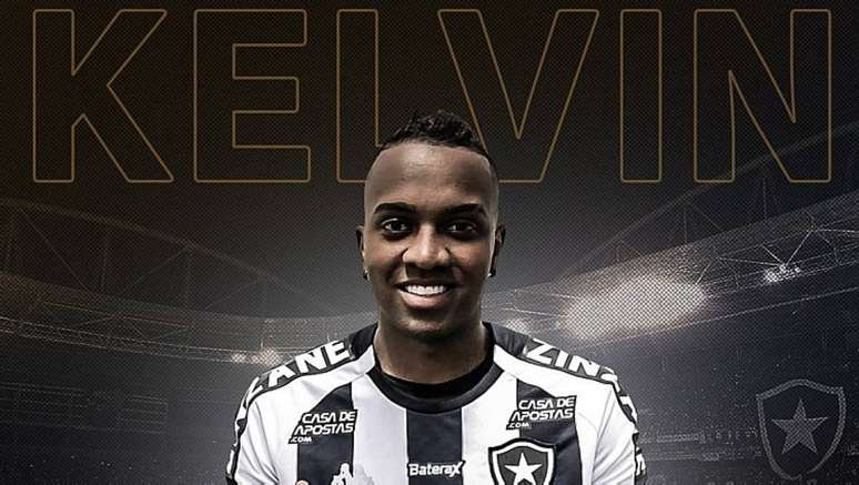 Botafogo se reforçou com o atacante Kelvin