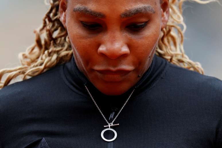 Jogadora norte-americana Serena Williams, em Roland Garros, Paris, França
28/09/2020 
REUTERS/Christian Hartmann