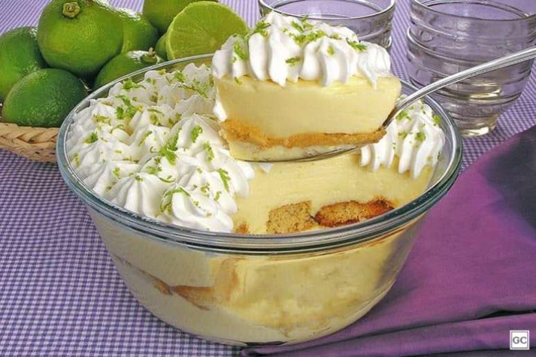 Guia da Cozinha - Pavê de limão com chocolate branco