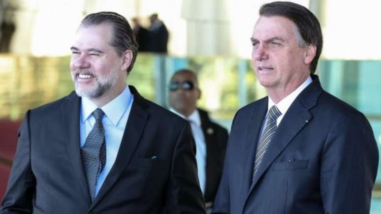 Ministro do STF, Dias Toffoli, buscou relação "harmoniosa" com o presidente Jair Bolsonaro