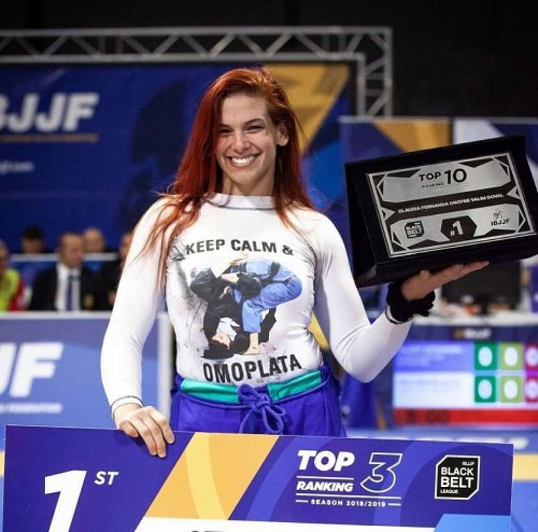 Cláudia do Val analisou expectativa para o aguardado combate contra Gabi Garcia (Foto: MaggieLeft / IBJJF)