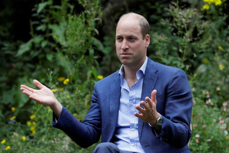 Pr&iacute;ncipe brit&acirc;nico William em Peterborough
16/07/2020 Kirsty Wigglesworth/Pool via REUTERS
