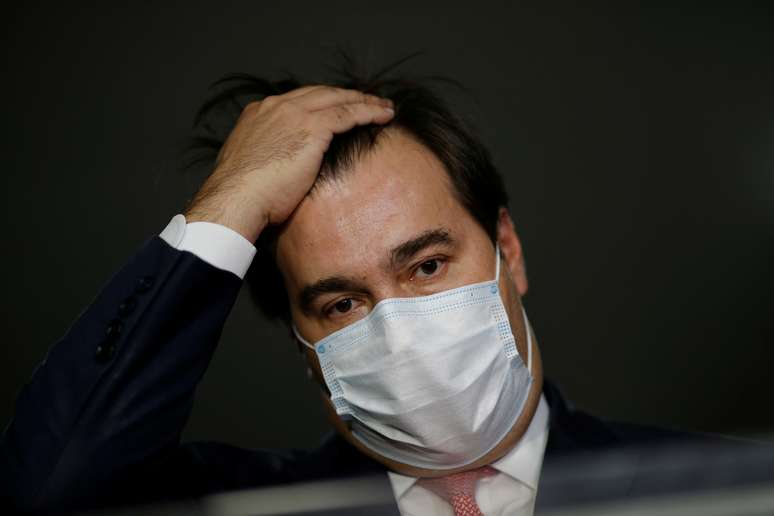 Presidente da C&acirc;mara, Rodrigo Maia 
11/08/2020
REUTERS/Adriano Machado