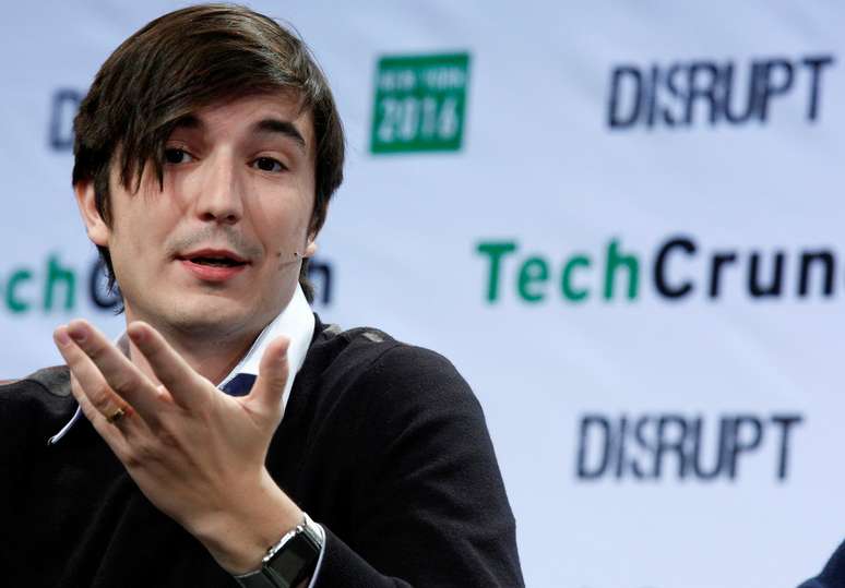 Vlad Tenev, co-fundador do app de investimento Robinhood, durante evento em New York. 10/5/2016. REUTERS/Brendan McDermid