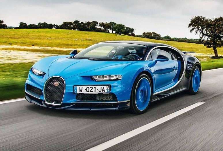 Bugatti Chiron, o carro de série mais rápido do mundo: nome do modelo remete ao piloto Louis Chiron.