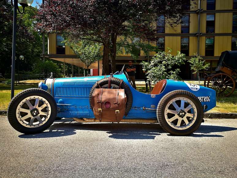 Bugatti Type 35B: vencedor dos dois primeiros GPs de Mônaco, na pré-história da F1.