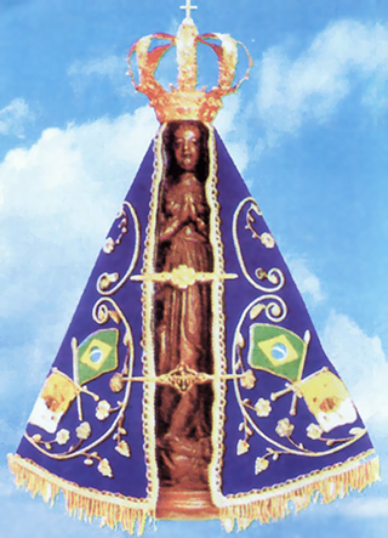 Nossa Senhora Aparecida é a santa padroeira do Brasil