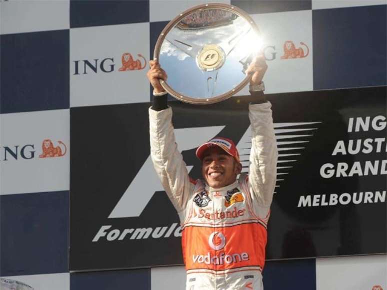 Lewis Hamilton abriu a temporada 2008 com uma importante vit&oacute;ria no Albert Park 