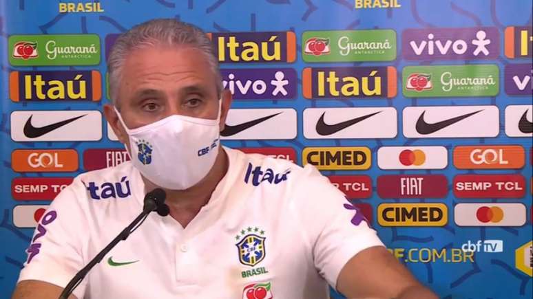 Tite vai manter base da equipe que goleou a Bolívia - Reprodução / CBF