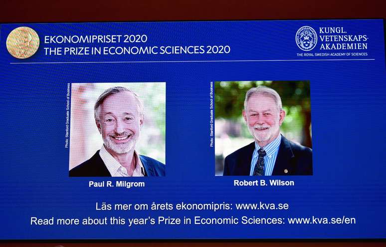 Os economistas americanos Paul R. Milgrom and Robert B. Wilson vencem o Prêmio Nobel