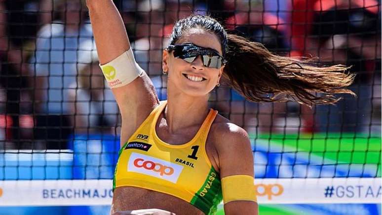 Carol Solberg, do vôlei de praia