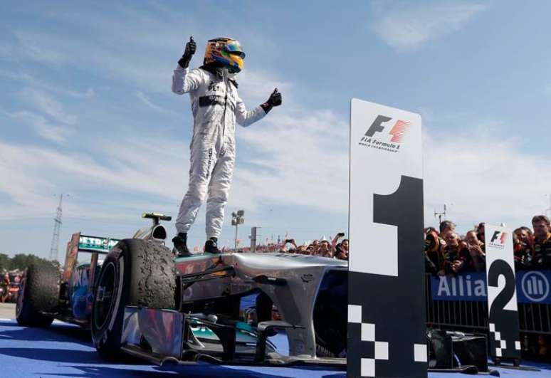 Lewis Hamilton dominou o GP da Hungria de 2013 