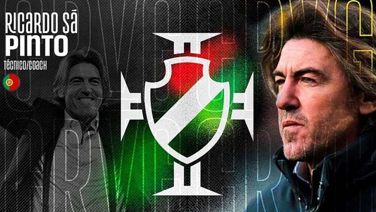 Ricardo Sá Pinto foi anunciado como novo técnico do Vasco