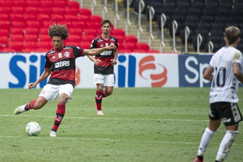 Willian Arão em ação neste Campeonato Brasileiro (Foto: Alexandre Vidal/Flamengo)