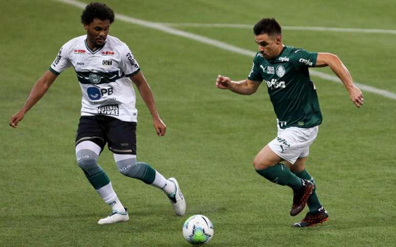 William durante Palmeiras x Coritiba (Foto: César Greco/Agência Palmeiras)