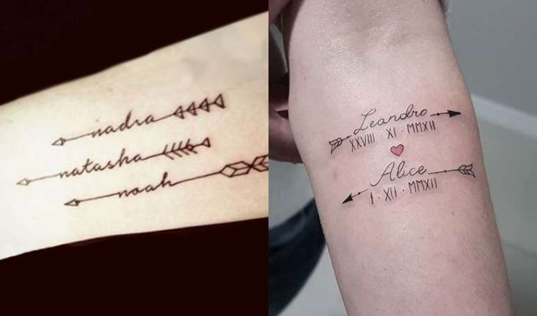 Tatuagem com nome de filho: 20 ideias lindas para te inspirar