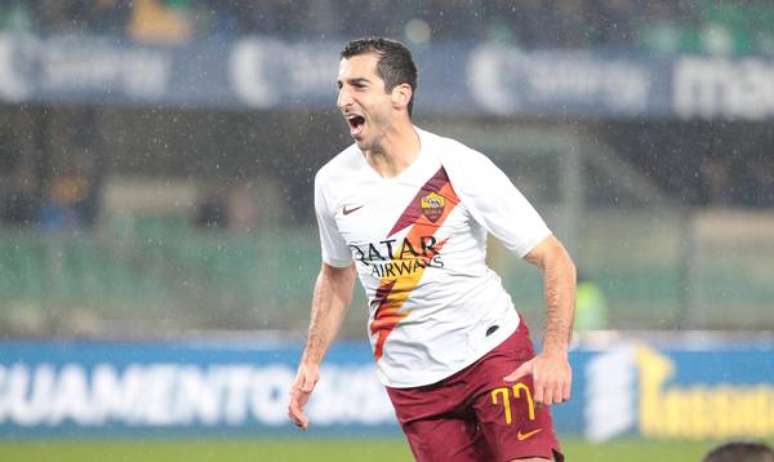 Mkhitaryan defende a Roma desde 2019