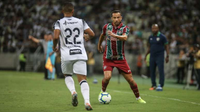 Fluminense e Ceará em duelo pelo Brasileirão de 2019 (Foto: Lucas Merçon/Fluminense FC)