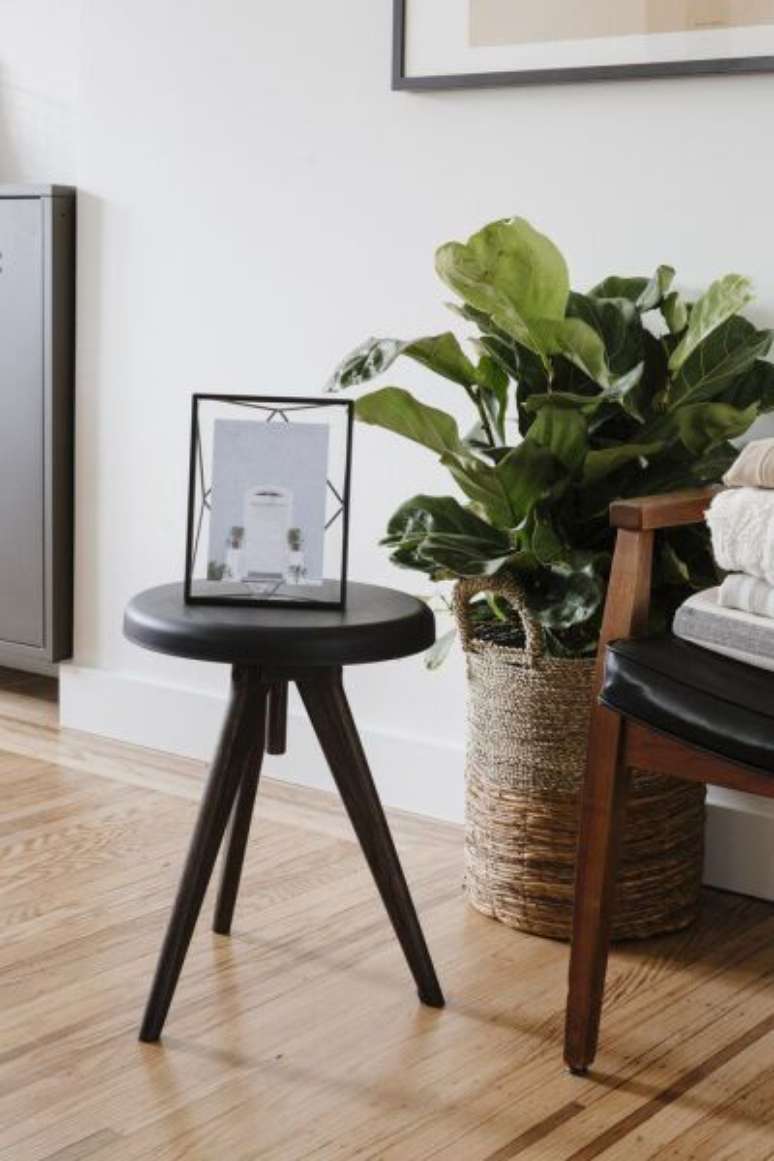 3. Porta retrato de vidro moderno &ndash; Via: Pinterest