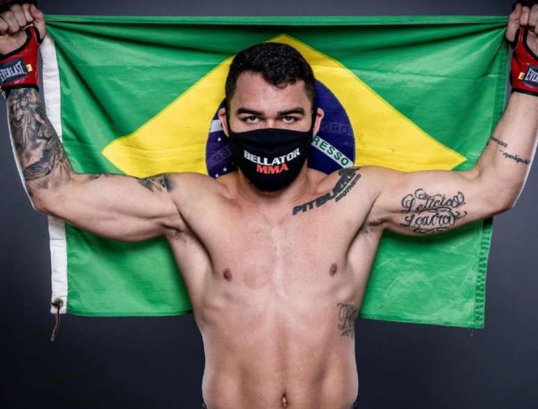 Patricky Pitbull teve crise labirintite e deixou o card do Bellator minutos antes da luta (Foto: divulgação Bellator)