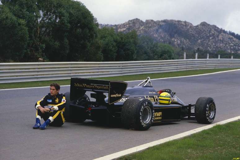 Senna na Lotus: três temporadas, seis vitórias e 16 poles, mas sem chances de ser campeão.