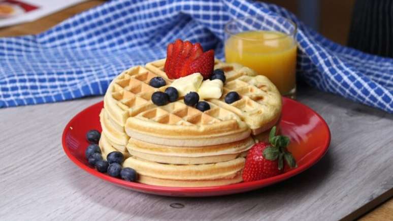 Guia da Cozinha - Waffle prático, macio e crocante