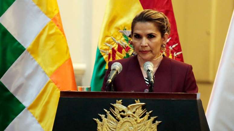 Jeanine Áñez assumiu a Presidência em novembro