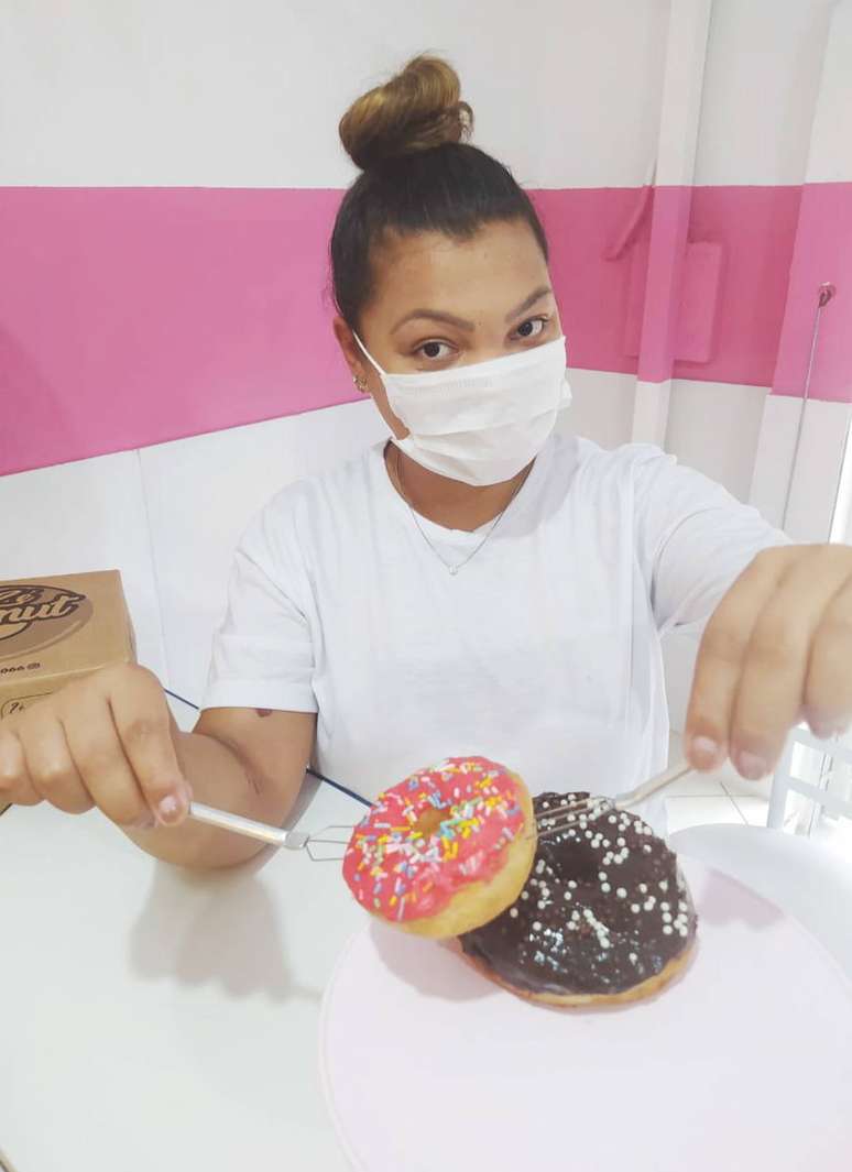 Barbara Camilo abriu em junho o Zé Donut e já pretende ampliar o negócio