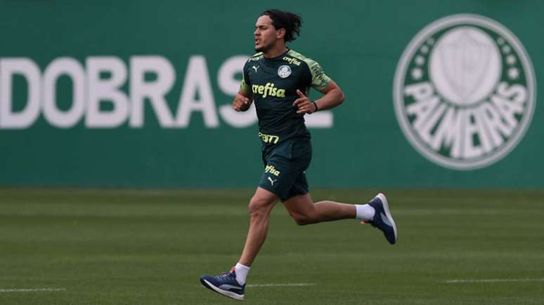 Gustavo Gómez volta ao Palmeiras contra o Fortaleza (Foto: Cesar Greco/Agência Palmeiras)