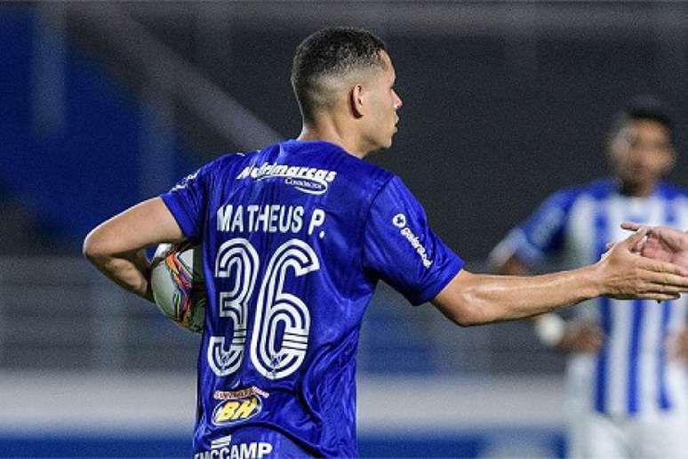 Matheus desfalcou o Cruzeiro em três partidas na Série B-(Gustavo Aleixo/Cruzeiro)
