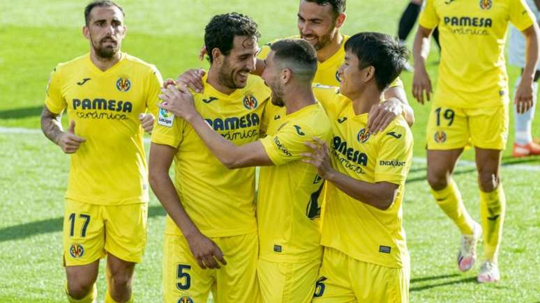 Capitão Dani Parejo marcou golaço para decretar vitória do Villarreal (Foto: Divulgação / Site oficial do Villarreal)