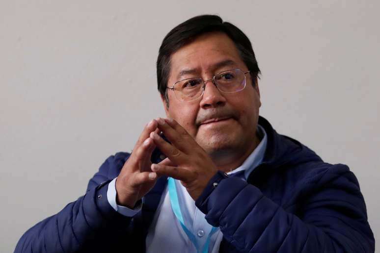 Candidato presidencial socialista boliviano, Luis Arce 
18/10/2020
REUTERS/Ueslei Marcelino