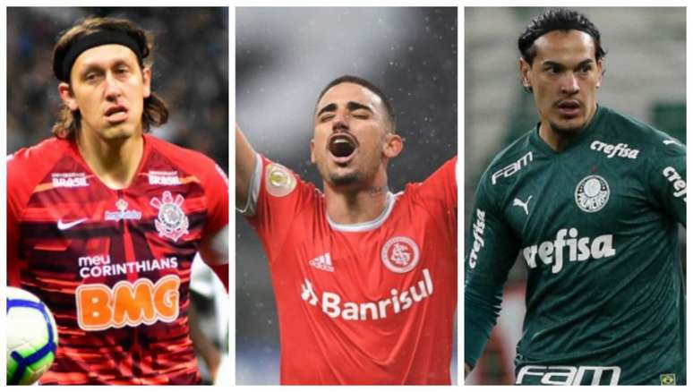 Desabafo, Galhardo artilheiro e "piti" de Gómez foram destaque (Eduardo Carmin/Ricardo Duarte/Agência Palmeiras)