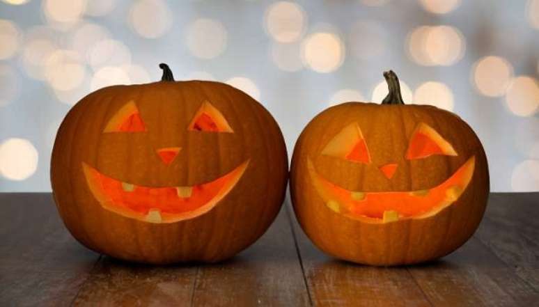 11. Como fazer ab&oacute;bora de halloween esculpida. Fonte: Blog do P&atilde;o