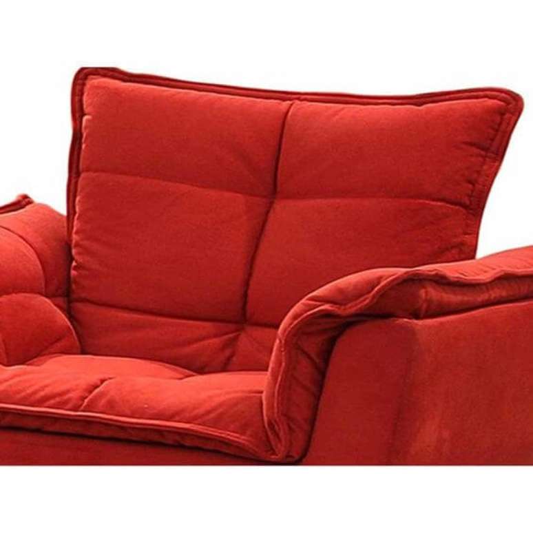 38. Detalhes da poltrona opala confort&aacute;vel &ndash; Via: Dafiti