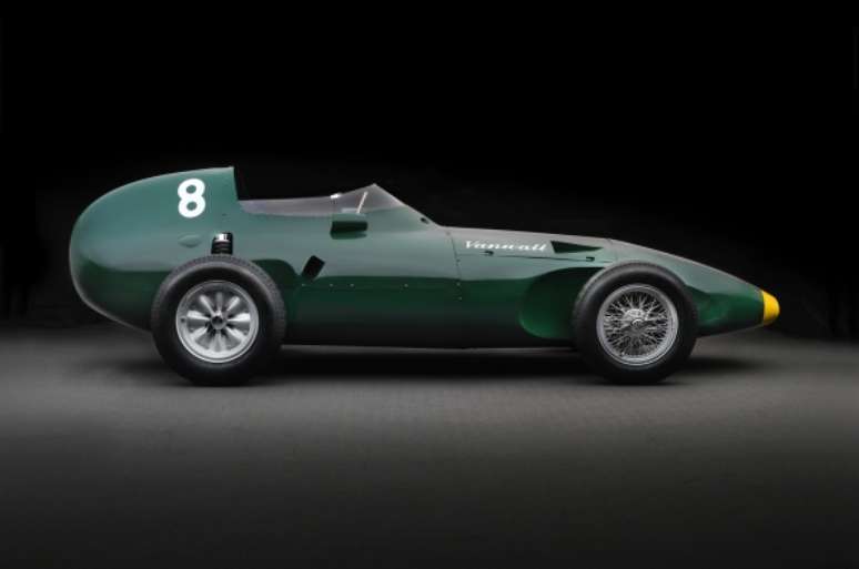Vanwall número 8 foi o carro com que Stirling Moss venceu o GP do Marrocos de 1958.