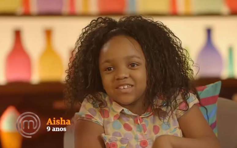 Aisha esteve entre os participantes do 'MasterChef Júnior' em 2015  