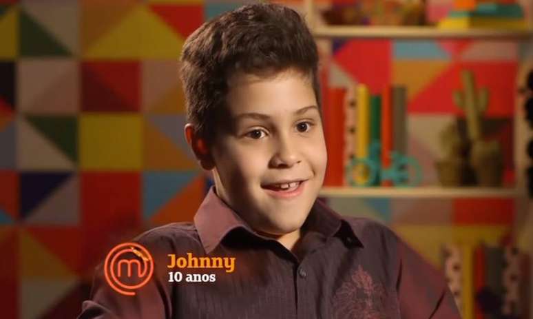 Johnny esteve entre os participantes do 'MasterChef Júnior' em 2015  