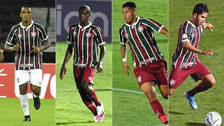 Digão, Luiz Henrique, Marcos Paulo e Igor Julião são alguns dos jogadores criados no Flu (Foto: Mailson Santana/FFC)