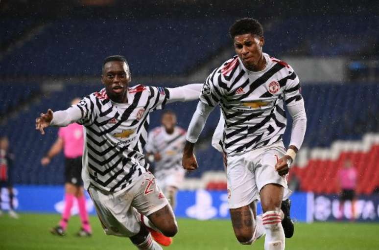 Rashford marcou um belo gol no final (Foto: FRANCK FIFE / AFP)