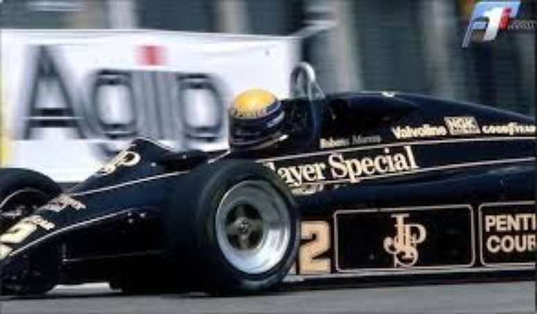 Moreno na Lotus: só tinha testado o carro em linha reta e "fazendo" pastilhas para Elio de Angelis.